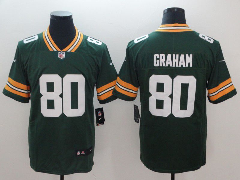 Men Green Bay Packers #80 Graham Green Nike Vapor Untouchable Limited Player NFL Jerseys